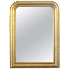 Large Louis Philippe Gilt Mirror (H 38 1/2 x W 28)