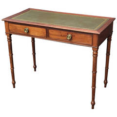 English Writing Table of Mahogany