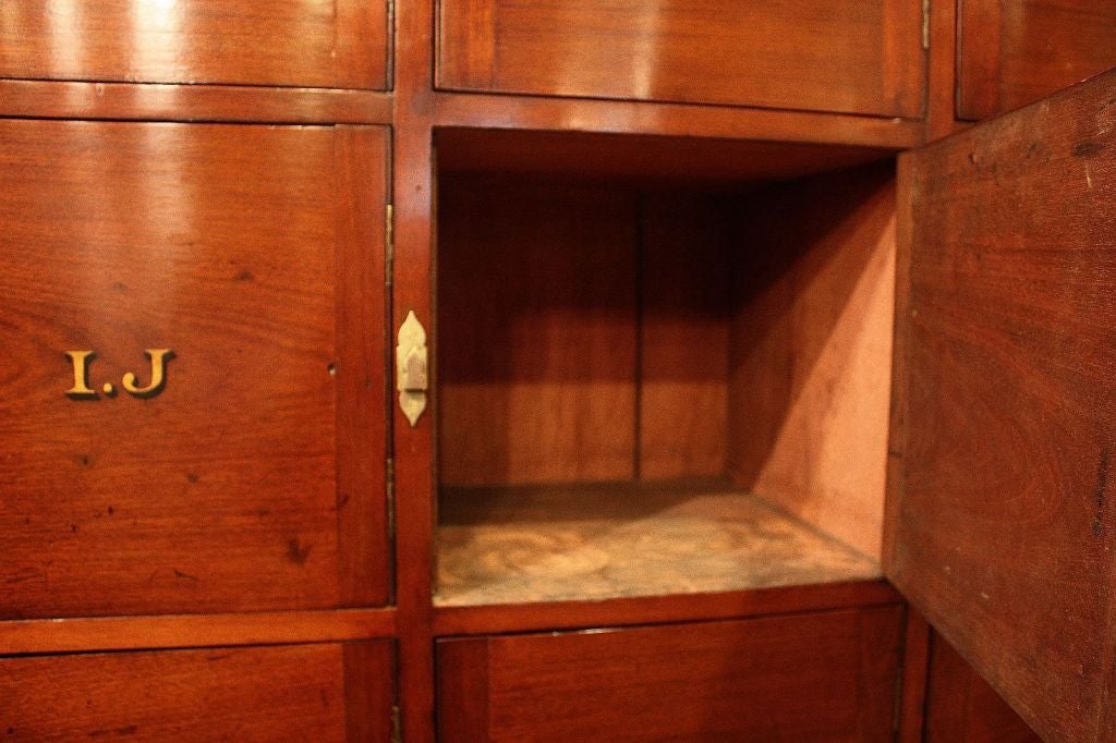 English Barrister's Locker of Mahogany 2