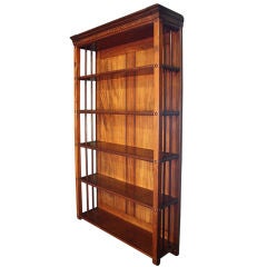 English Hanging Shelves or Bookcase of Mahogany