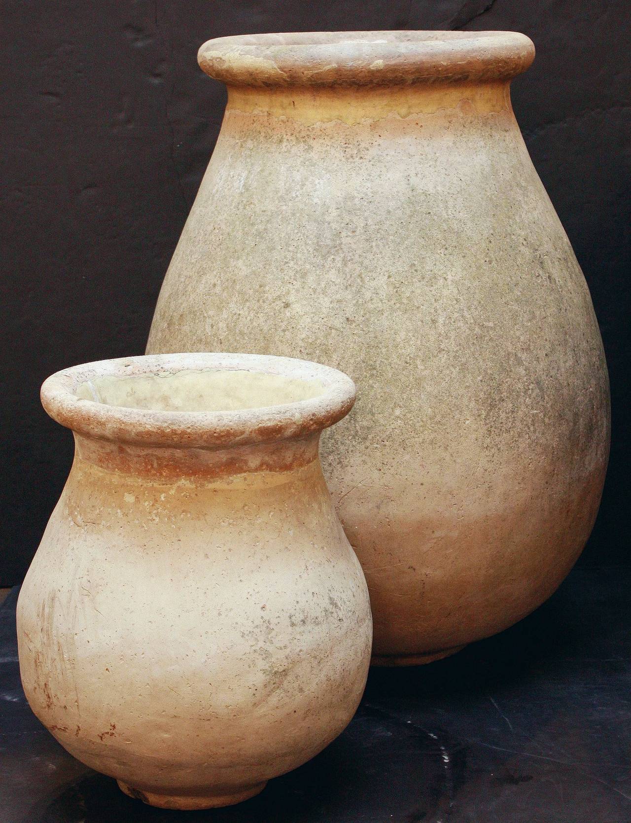 19th Century Biot Garden Urn or Oil Jar from France