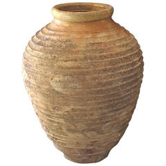Grande urne de jardin grecque ou jarre à huile