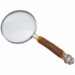 Vintage Large English Magnifying Glass