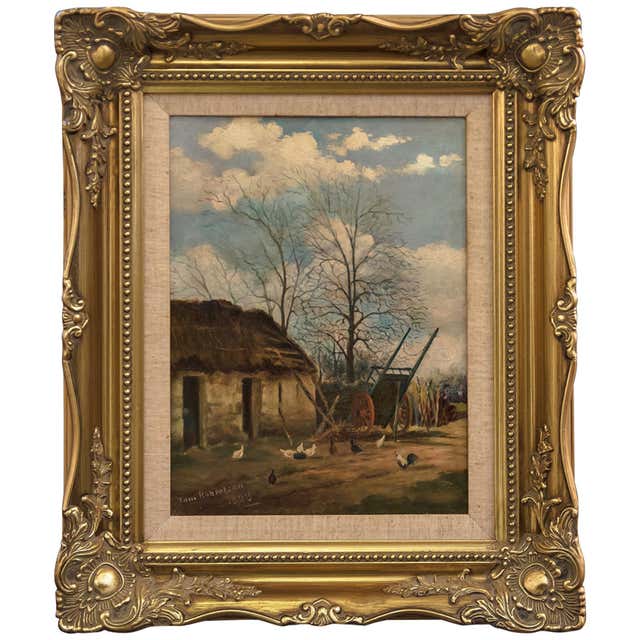 English Landscape Oil Painting by R. Perry at 1stDibs | r perry artist ...