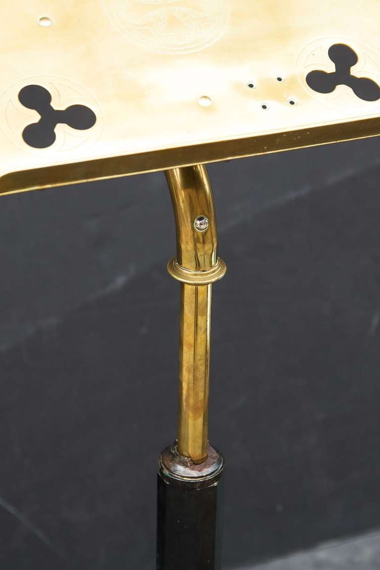 20th Century English Floor-Standing Lectern or Book Stand