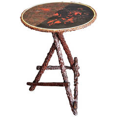 English Briar Wood Occasional Table 6