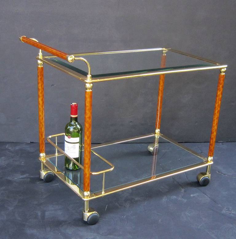 French Drinks Cart or Trolley by Lancel 2