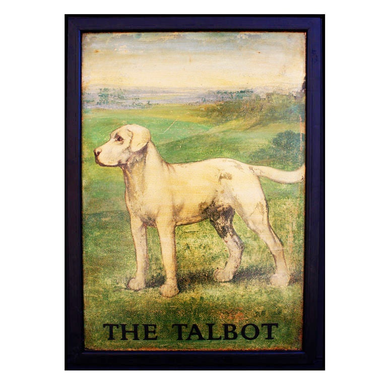 English Pub Sign - The Talbot