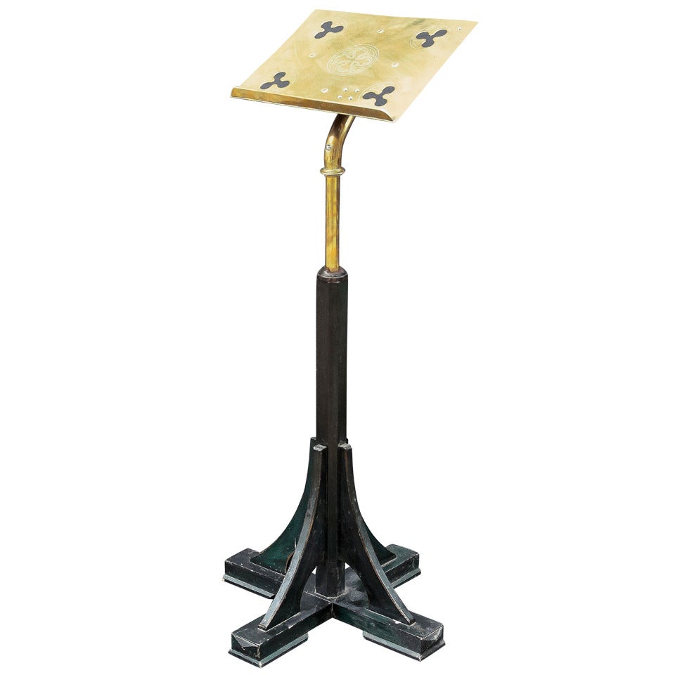 English Floor-Standing Lectern or Book Stand