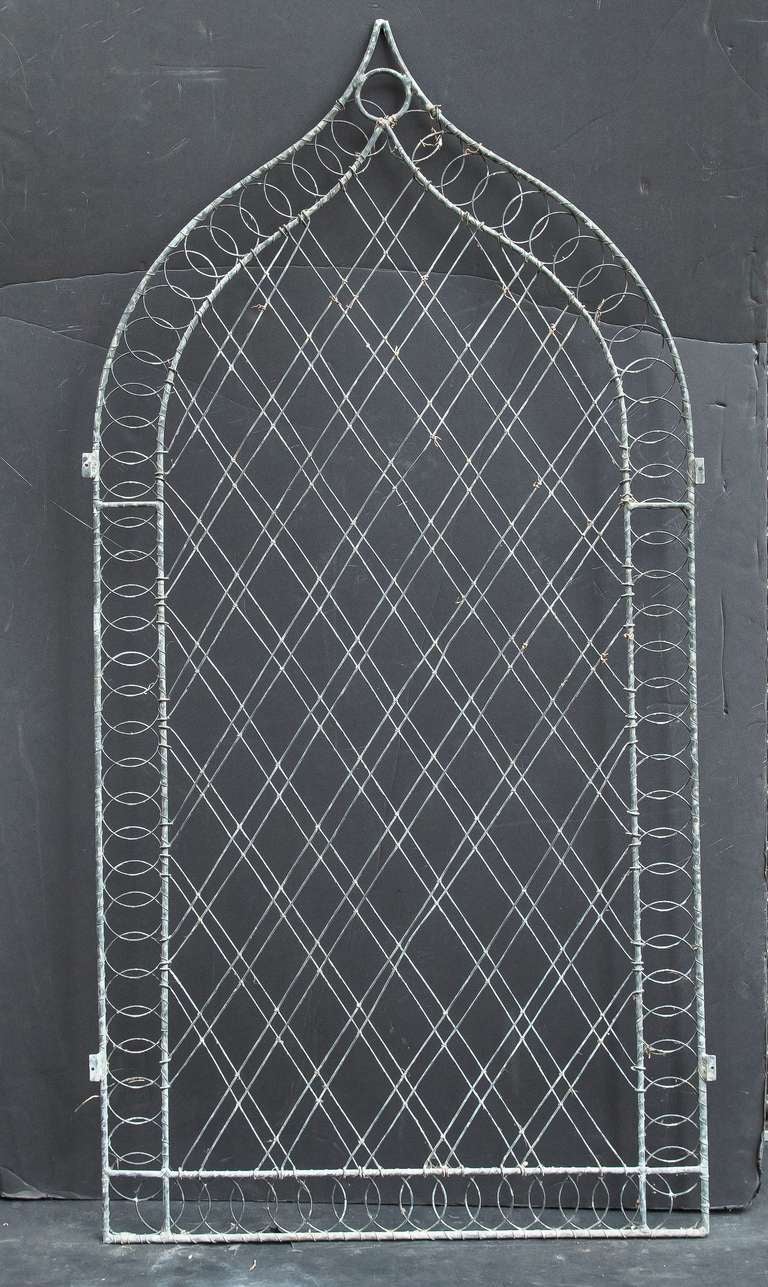20th Century Arched Garden Panel or Trellis Gate