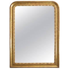 Large Louis Philippe Gilt Mirror (H 56 x W 40)