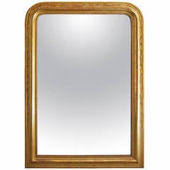 Large Louis Philippe Gilt Mirror (H 49 1/2 x W 35 1/4)