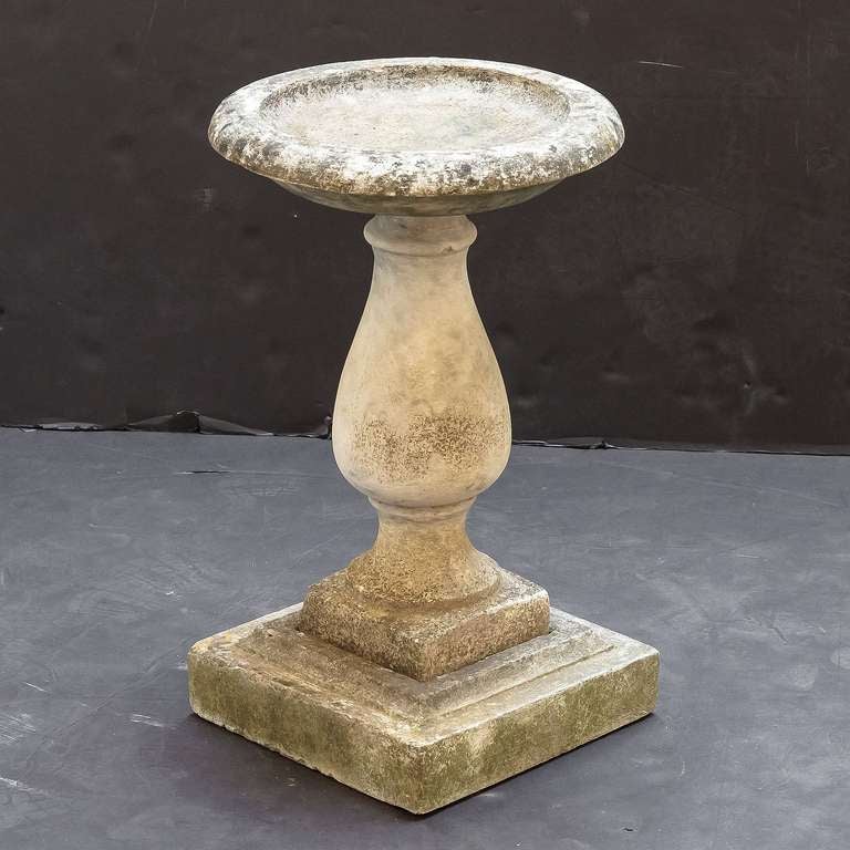 English Garden Stone Bird Bath