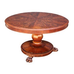 Antique English Center Table of Mahogany