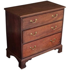 English Small Chest of Mahogany