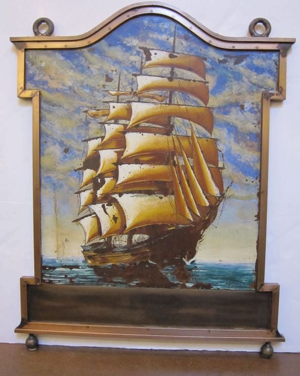 20th Century English Pub Sign - Sailing Ship