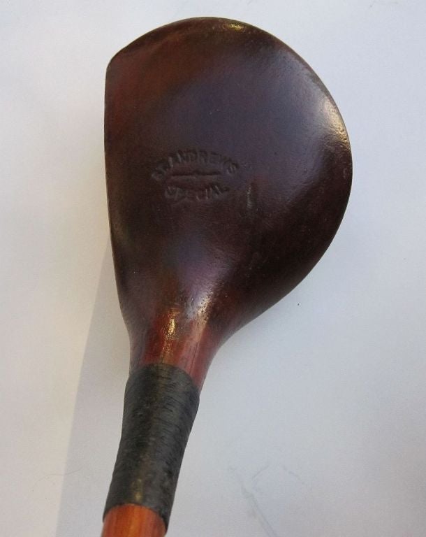 St. Andrews Golf Clubs - Woods (Priced Individually) at 1stDibs  st andrews  golf clubs prices, wright & ditson st. andrews mashie, wright ditson golf  clubs value