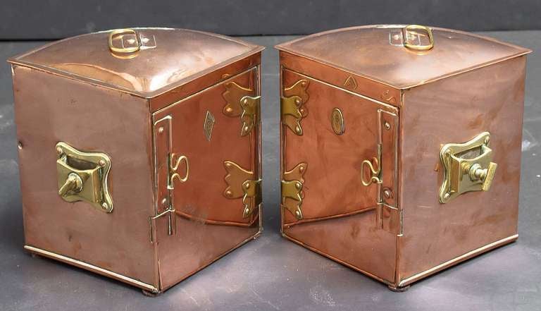 Pair of English Ship's Lanterns