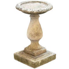 English Garden Stone Bird Bath