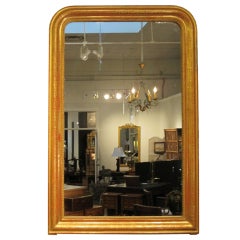 Louis Philippe Large Gilt Mirror
