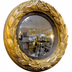Gilt Convex Mirror from the Regency Era 7