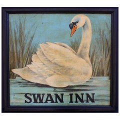 English Pub Sign - Swan Inn