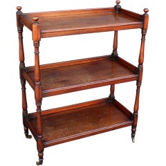 English Trolley Server of Mahogany