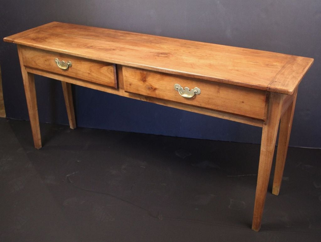 20th Century French Console Server of Cherry