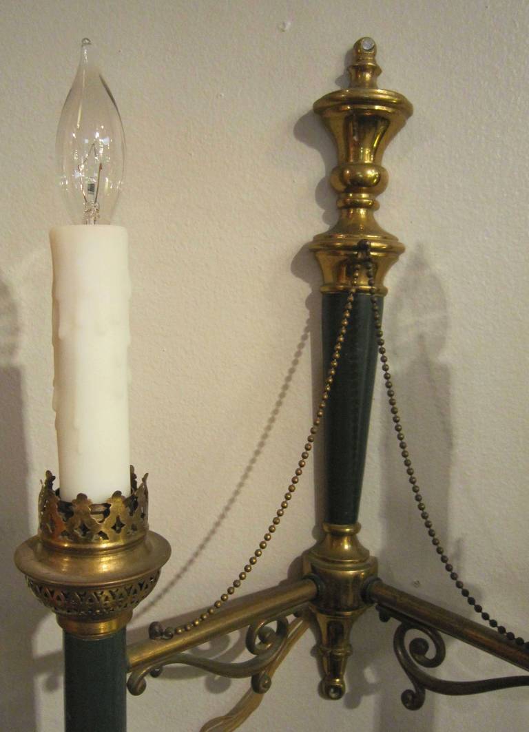 20th Century Pair of Empire or Regency Style Sconces or Wall Lights For Sale