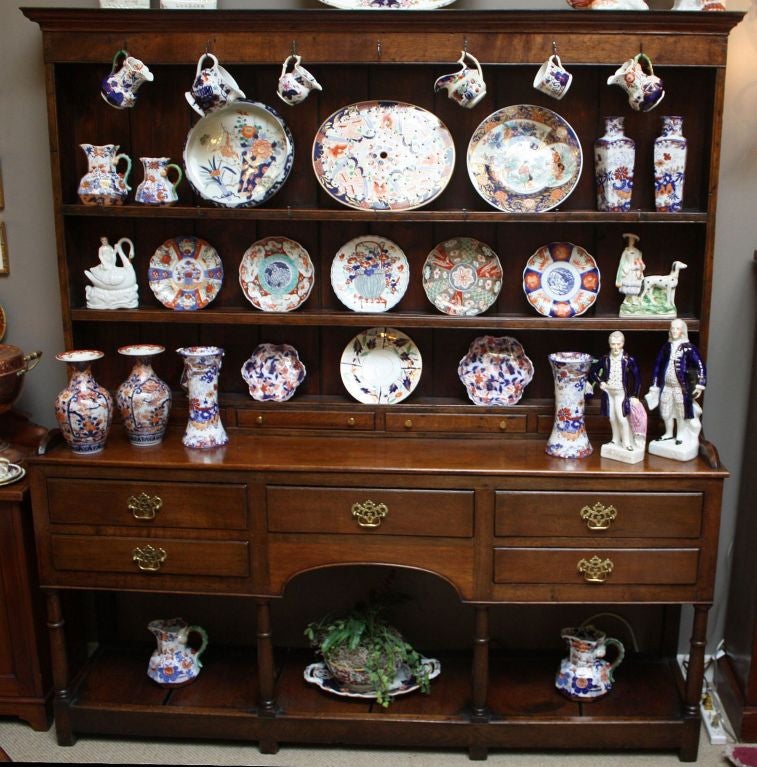 Welsh Potboard Dresser with Spice Drawers