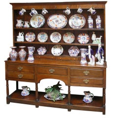 Welsh Potboard Dresser with Spice Drawers