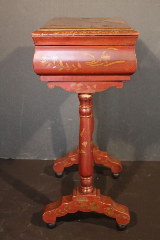 Japan-Lacquered Chinoiserie Table 2