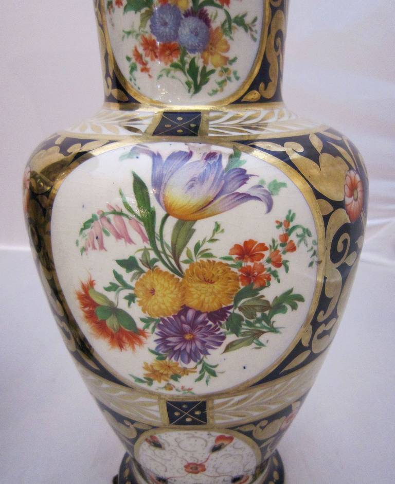Pair of English Flower Vases 1