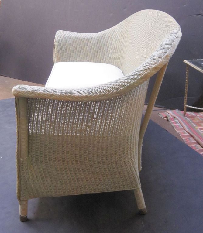 English Wicker Garden Sofa by Lloyd Loom 3