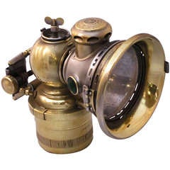 English Bicycle Lamp of Brass, Lucas Calcia Toura 12