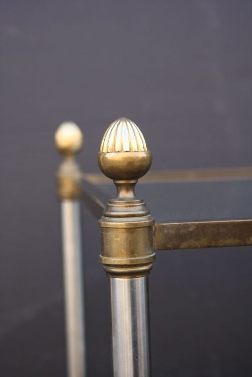 Classic French Cocktail Table with Acorn Finials 2