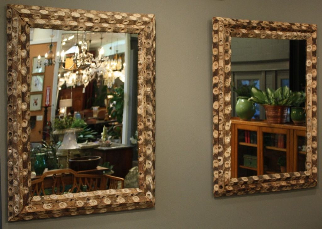 Oyster Stick Mirrors (Priced Individually) 3