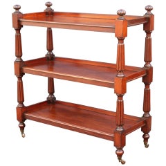 English Trolley Server of Mahogany