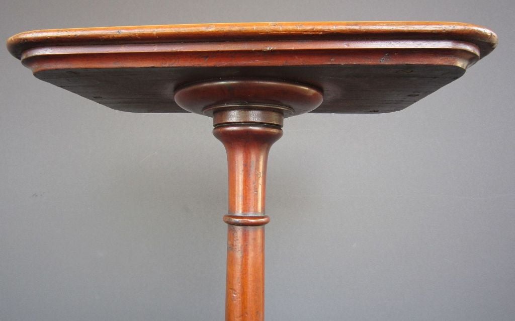 Ship Captain's Table of Mahogany from England In Good Condition In Austin, TX