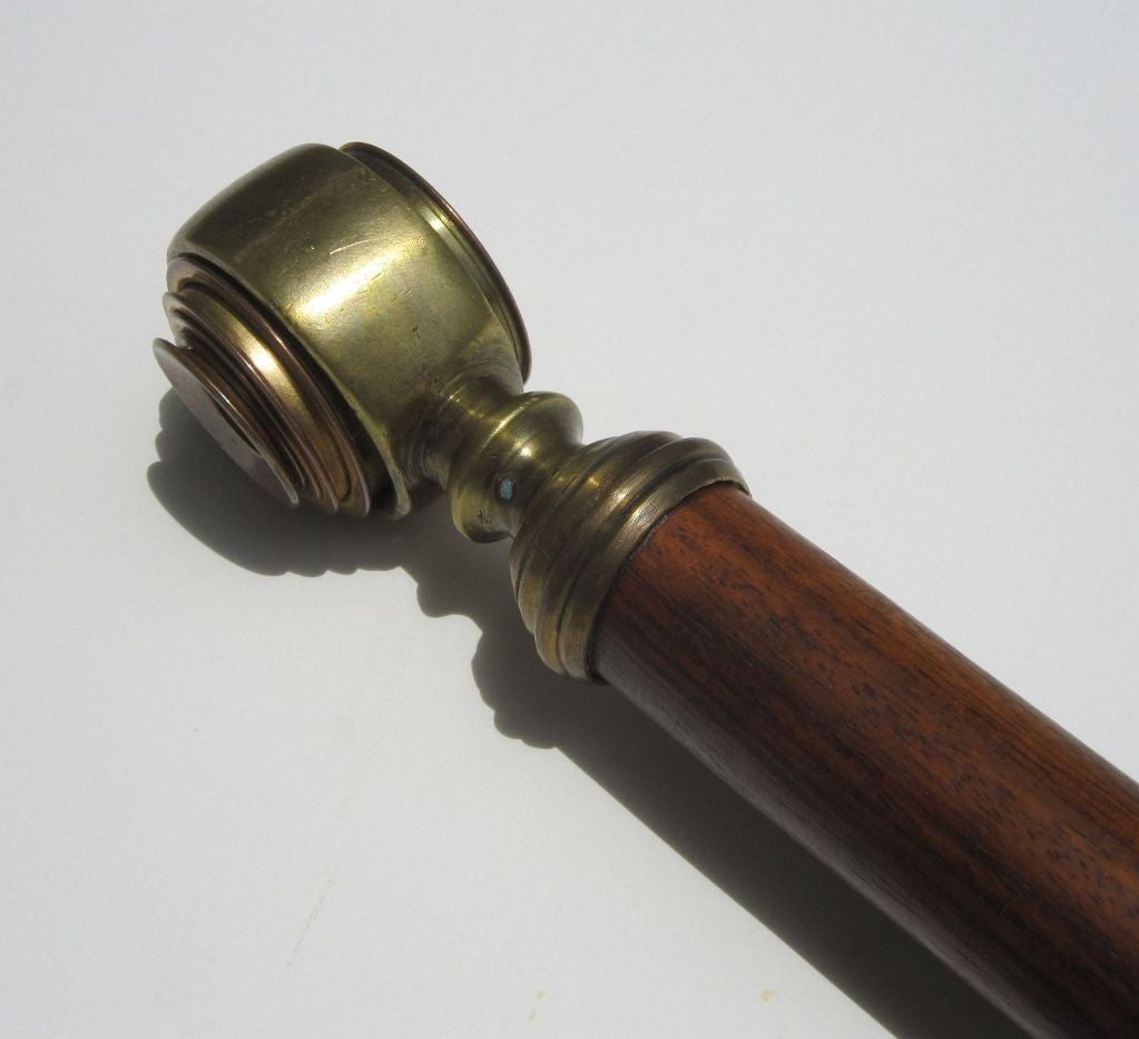 19th Century Sea Captain's Telescope Walking Stick