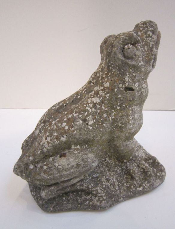 Stone Garden Frog Fountain 2
