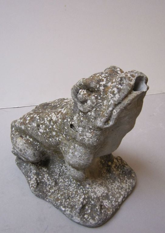 Stone Garden Frog Fountain 3