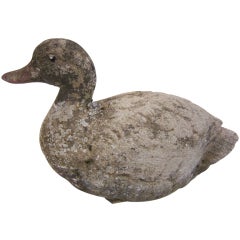 Garden Stone Duck