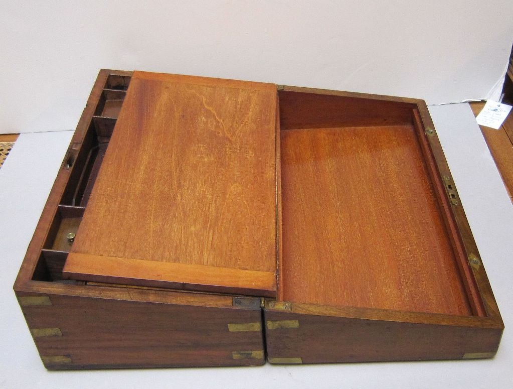 English Writing Box with Secret Compartment 1