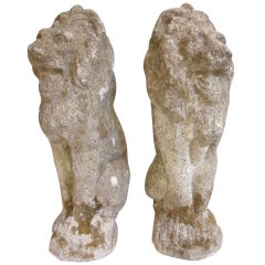 Garden Stone Lions