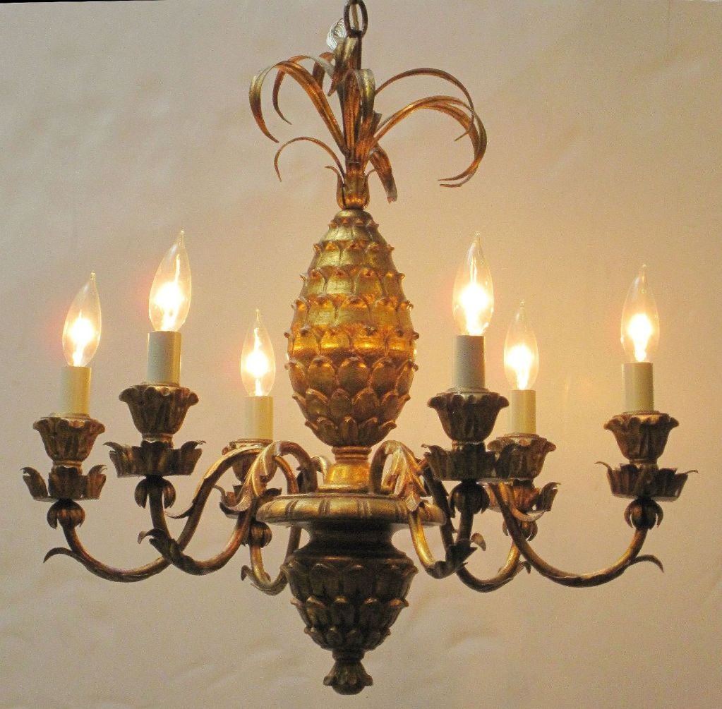 pineapple hanging light fixtures