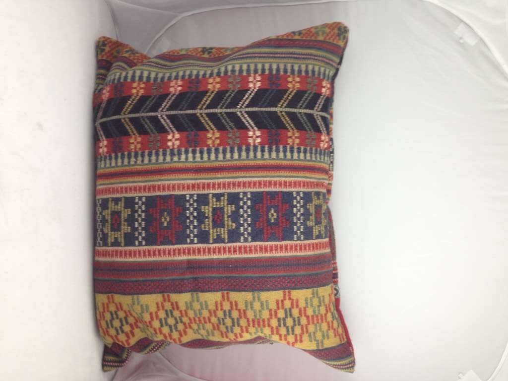 Pillow Made of Swedish 19th Century Fabric