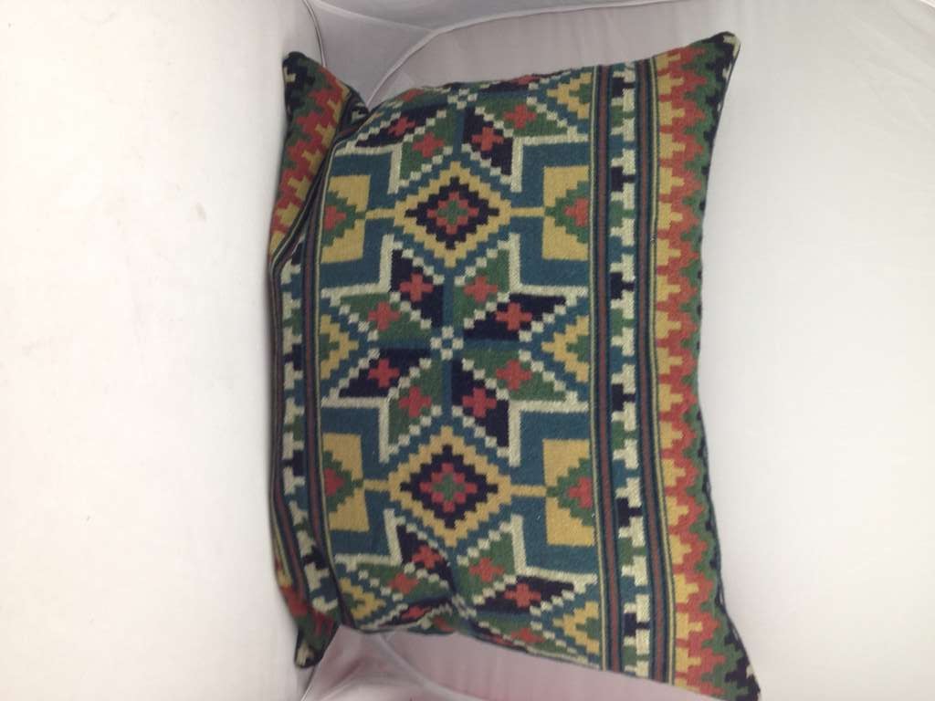 Pillow Made of Swedish 19th Century Fabric