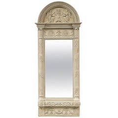 Miroir Empire signé Petter Gustaf Bylander