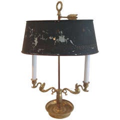 A Neoclassical Bouillotte Lamp